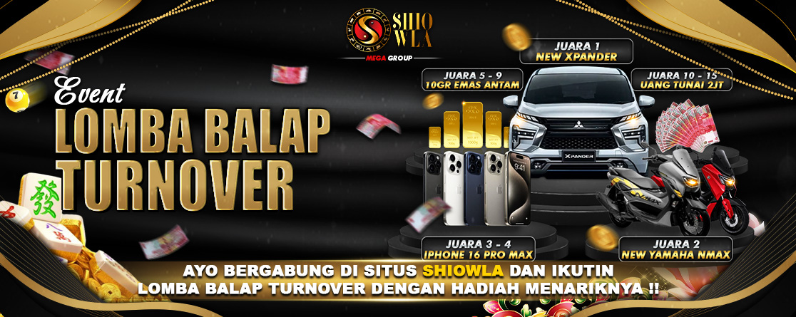 BONUS LOMBA BALAP TURNOVER